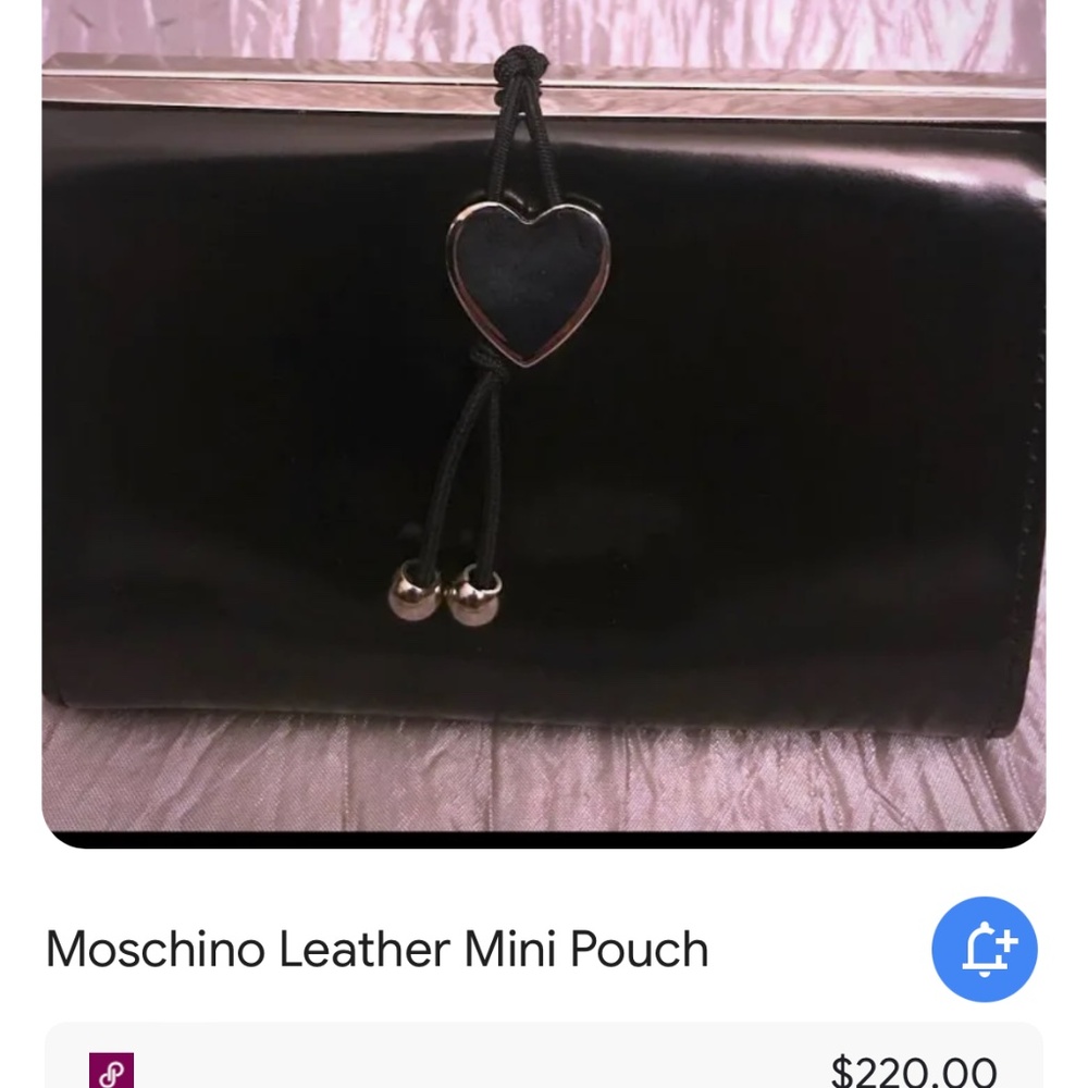 Moscino belt and change purse